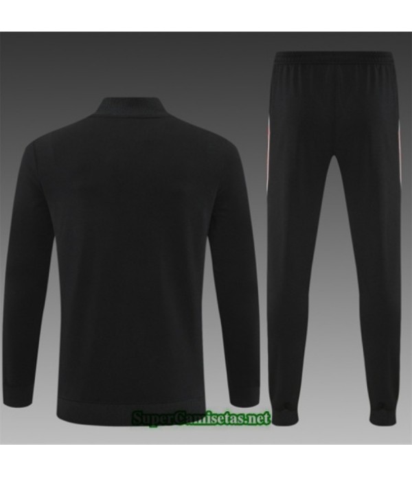 Tailandia Chaqueta Chándal Manchester United Negro/rojo 2025 2026 S21662