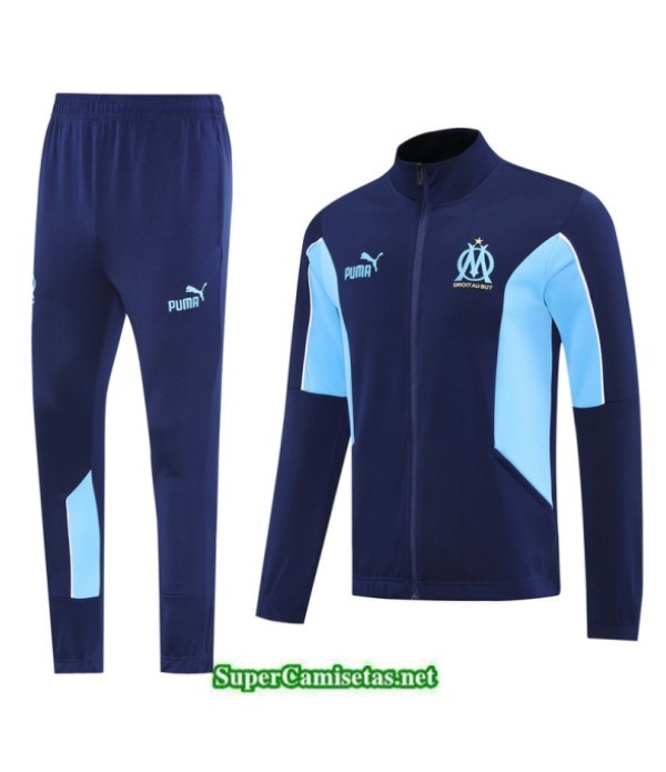 Tailandia Chaqueta Chándal Marsella Azul Marino/azul Claro 2025 2026 S21555