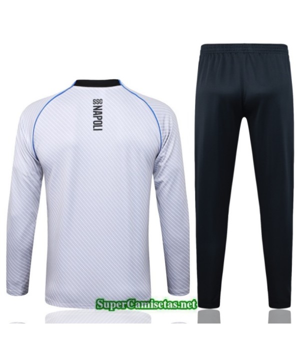 Tailandia Chaqueta Chándal Napoli Gris 2025 2026 S21702