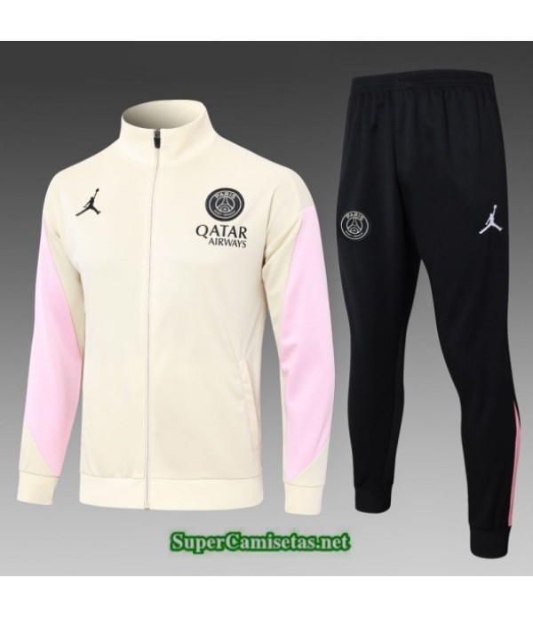 Tailandia Chaqueta Chándal Psg Niño Albaricoque/rosa/negro 2025 2026 S21896