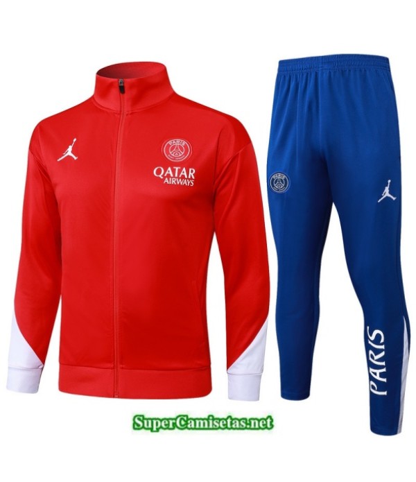 Tailandia Chaqueta Chándal Psg Niño Rojo/blanco/azul 2025 2026 S21891