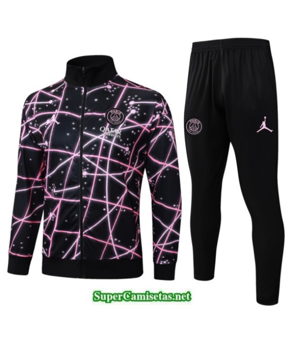 Tailandia Chaqueta Chándal Psg Negro 2025 2026 S21577