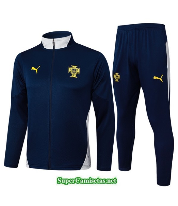 Tailandia Chaqueta Chándal Portugal Azul Marino/blanco 2025 2026 S21633