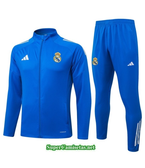 Tailandia Chaqueta Chándal Real Madrid Azul/blanco 2025 2026 S21511