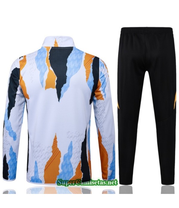 Tailandia Chaqueta Chándal Real Madrid Azul/blanco/amarillo 2025 2026 S21507