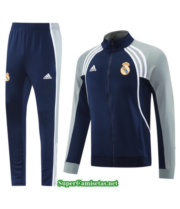 Tailandia Chaqueta Chándal Real Madrid Azul Marino/blanco 2025 2026 S21486