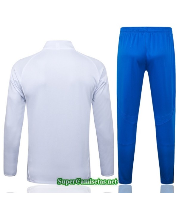 Tailandia Chaqueta Chándal Real Madrid Blanco/azul 2025 2026 S21465