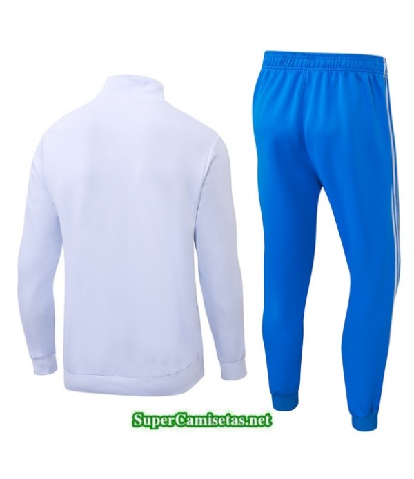 Tailandia Chaqueta Chándal Real Madrid Blanco/azul 2025 2026 S21470