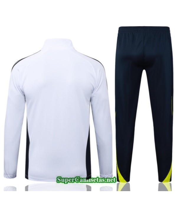 Tailandia Chaqueta Chándal Real Madrid Blanco/negro/verde 2025 2026 S21464