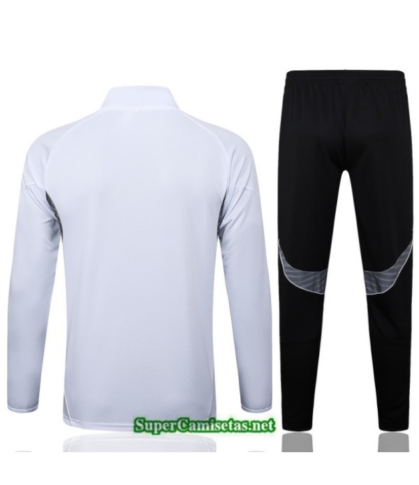 Tailandia Chaqueta Chándal Real Madrid Niño Blanco/negro 2025 2026 S21791