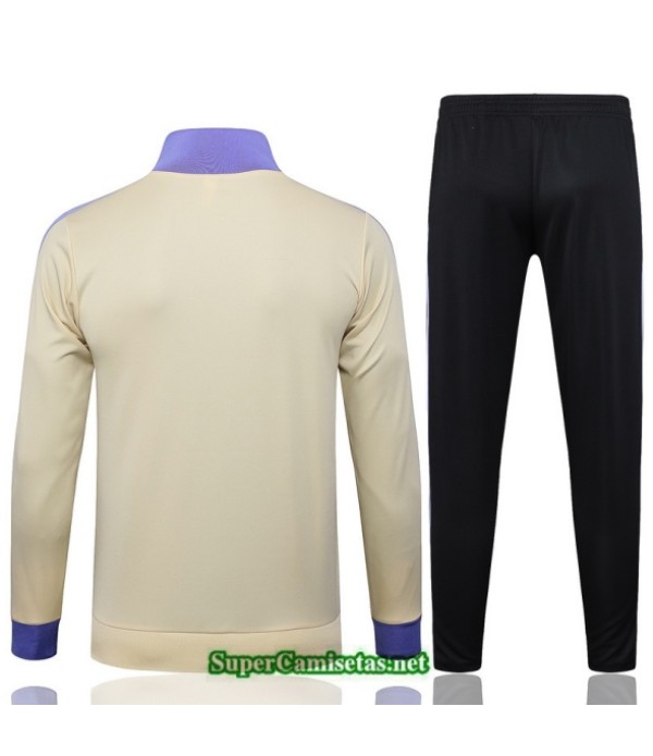 Tailandia Chaqueta Chándal Real Madrid Niño Albaricoque/negro/violeta 2025 2026 S21856