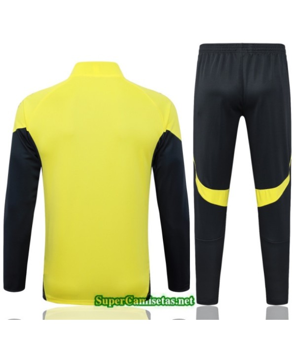 Tailandia Chaqueta Chándal Real Madrid Niño Amarillo/negro 2025 2026 S21829