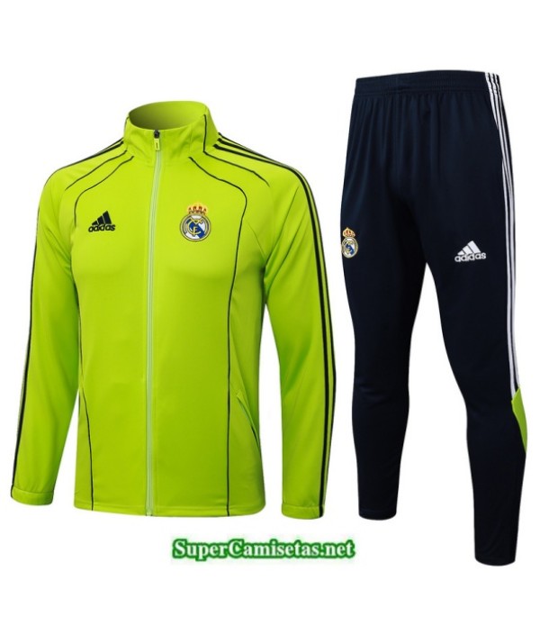 Tailandia Chaqueta Chándal Real Madrid Niño Verde/verde 2025 2026 S21814