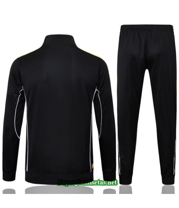 Tailandia Chaqueta Chándal Real Madrid Negro/amarillo 2025 2026 S21496