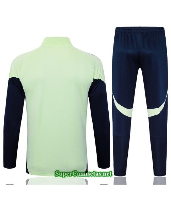 Tailandia Chaqueta Chándal Real Madrid Verde/azul Marino 2025 2026 S21518