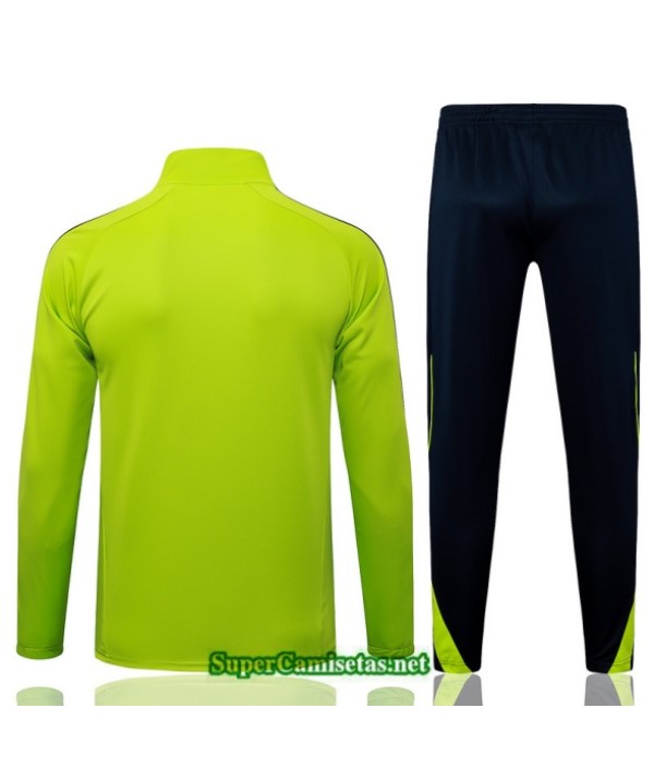 Tailandia Chaqueta Chándal Real Madrid Verde/negro/blanco 2025 2026 S21488