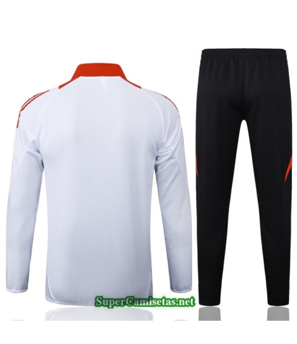 Tailandia Chaqueta Chándal Sc Internacional Blanco/negro/rojo 2025 2026 S21370