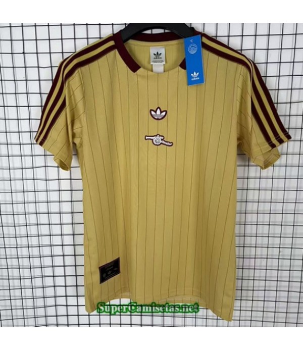 Tailandia Equipacion Camiseta Arsenal Retro Amarillo 2026 2027 S20937