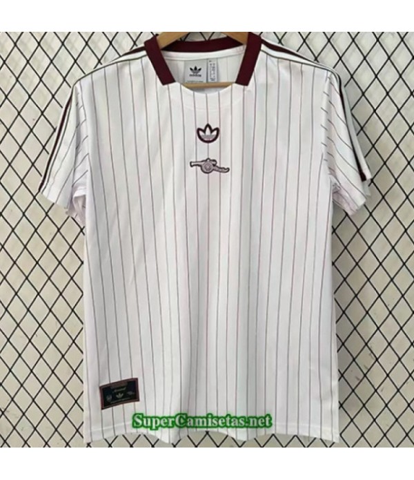 Tailandia Equipacion Camiseta Arsenal Retro Blanco 2025 2026 S20936