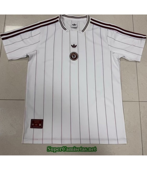 Tailandia Equipacion Camiseta Aston Villa Retro 2025 2026 S20943