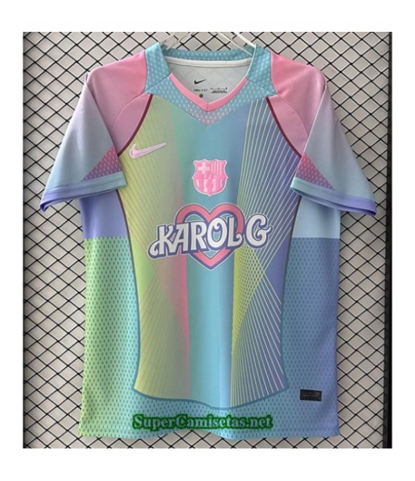Tailandia Equipacion Camiseta Barcelona Karolg Azu...