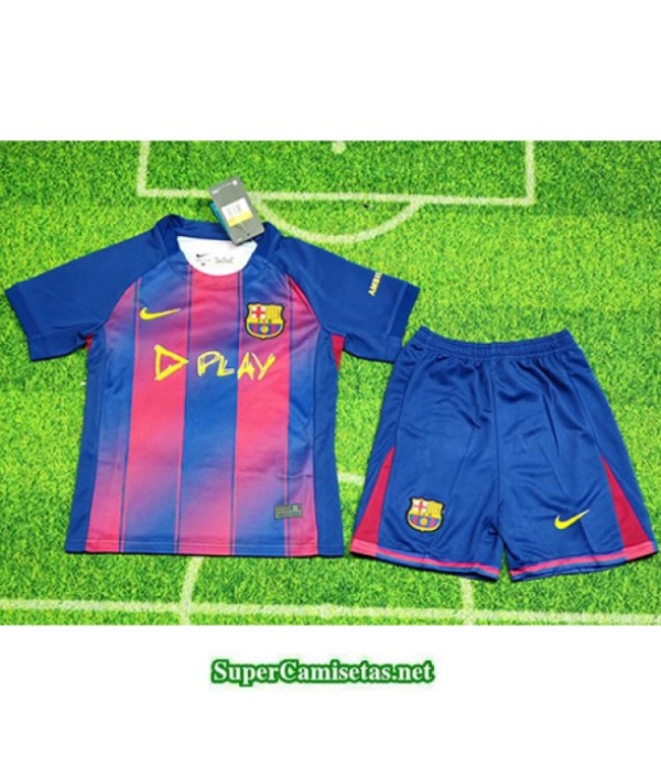 Tailandia Equipacion Camiseta Barcelona Niño Musi...