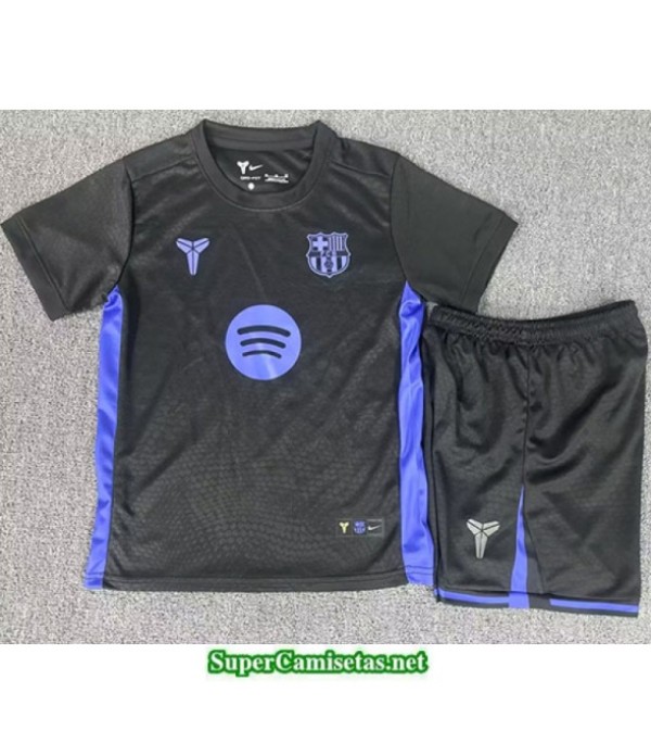 Tailandia Equipacion Camiseta Barcelona Niño Negr...