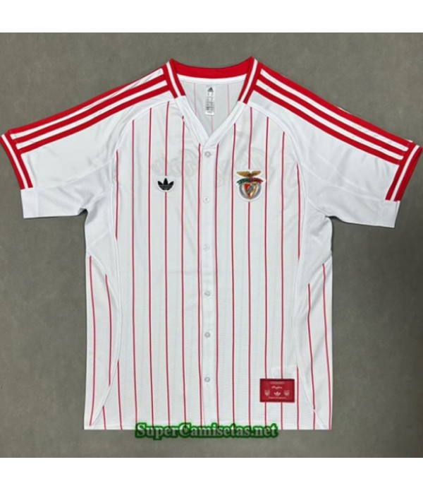 Tailandia Equipacion Camiseta Benfica Baseball 2025 2026 S20811