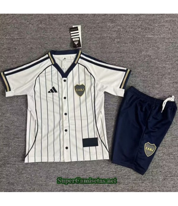 Tailandia Equipacion Camiseta Boca Juniors Niño Baseball 2025 2026 S20814