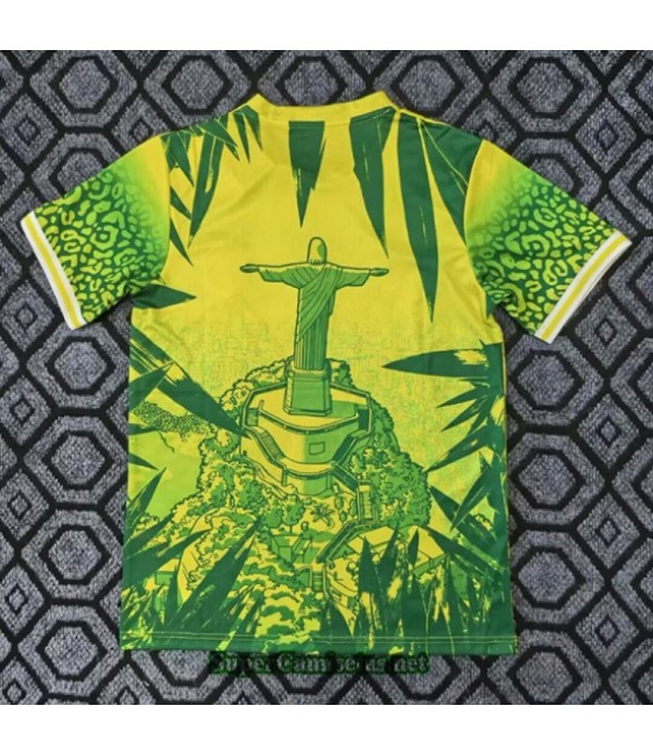 Tailandia Equipacion Camiseta Brasil Especial Amarillo/vert 2025 2026 S20720