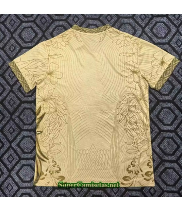 Tailandia Equipacion Camiseta Brasil Especial Dorado 25 S20722