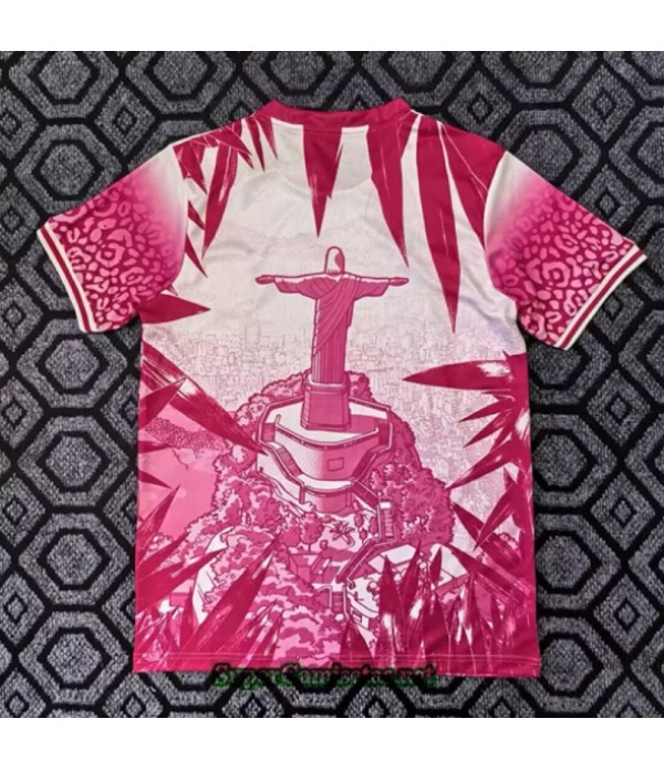 Tailandia Equipacion Camiseta Brasil Especial Rosa/rojo 2025 2026 S20719