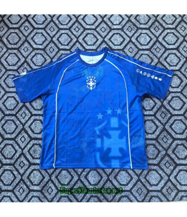 Tailandia Equipacion Camiseta Brasil No. 9 Edición Conmemorativa Azul 2025 2026 S20718