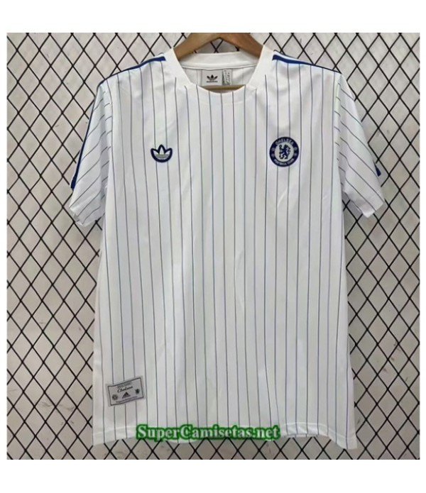 Tailandia Equipacion Camiseta Chelsea Retro 2025 2...