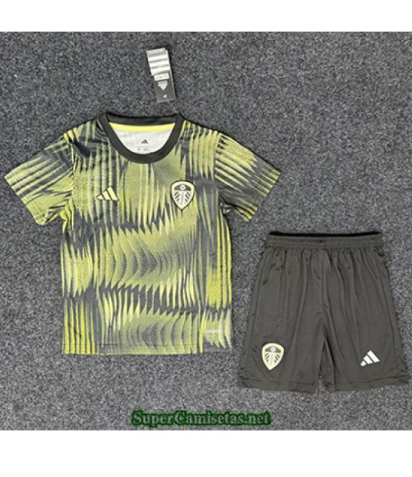 Tailandia Equipacion Camiseta Leeds United Niño Training 2025 2026 S21021