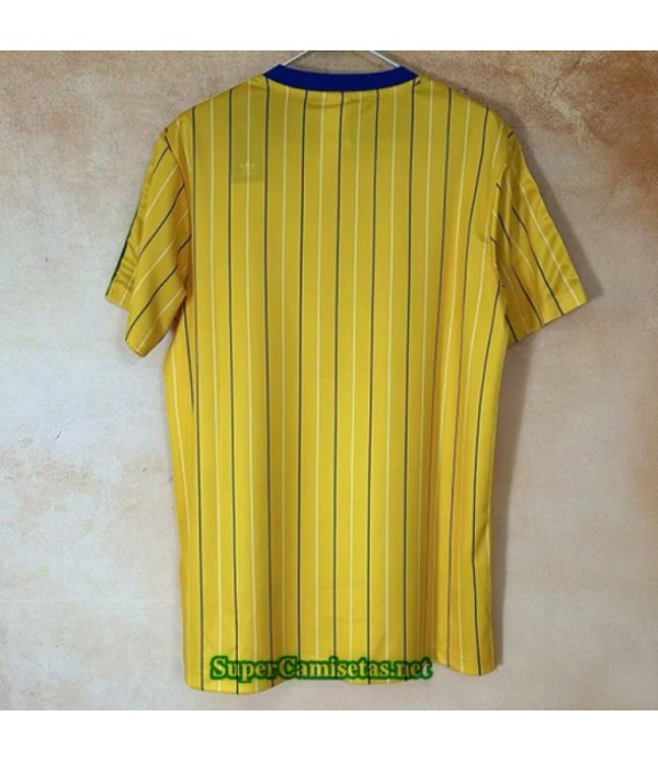 Tailandia Equipacion Camiseta Leeds United Retro Amarillo 2025 2026 S21022
