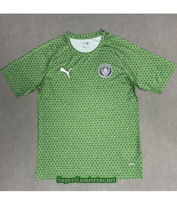 Tailandia Equipacion Camiseta Manchester City Verd...