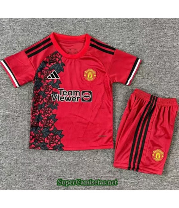 Tailandia Equipacion Camiseta Manchester United Ni...