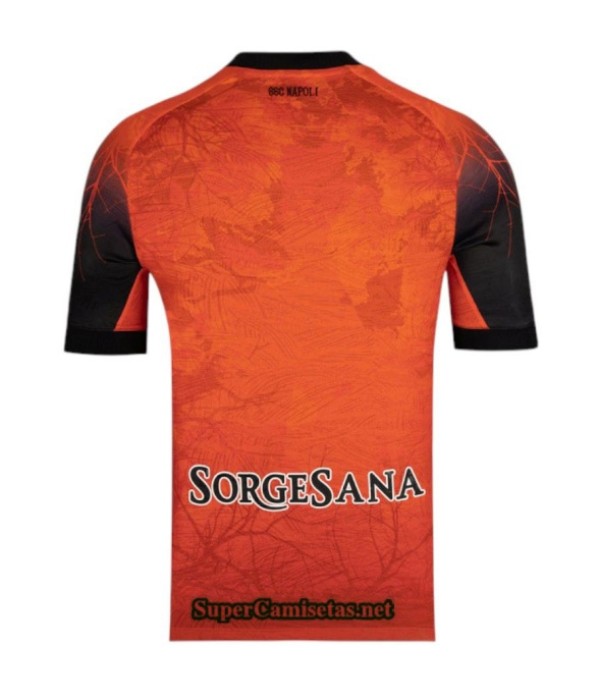 Tailandia Equipacion Camiseta Napoli Halloween Naranja 2025 2026 S21285