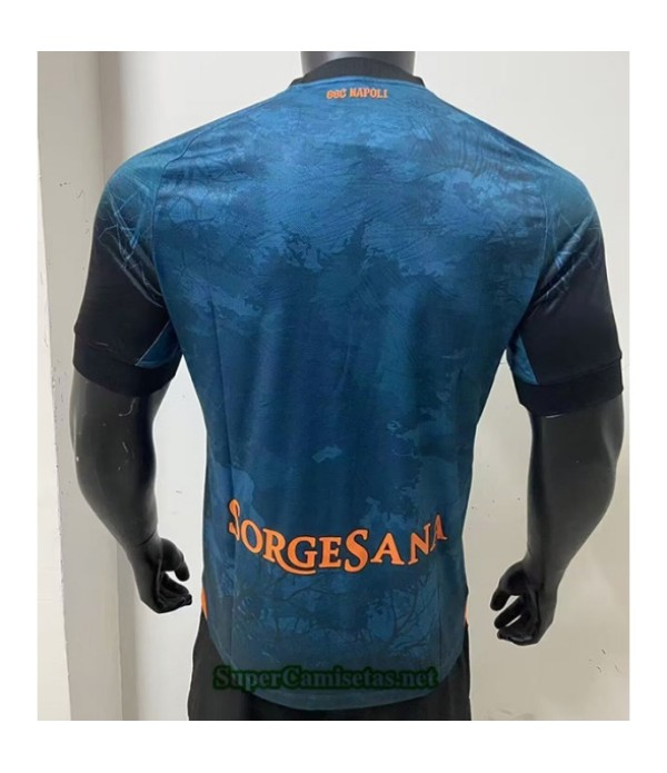 Tailandia Equipacion Camiseta Napoli Player Halloween Azul 2025 2026 S21281