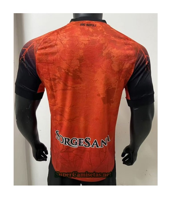 Tailandia Equipacion Camiseta Napoli Player Halloween Naranja 2025 2026 S21282