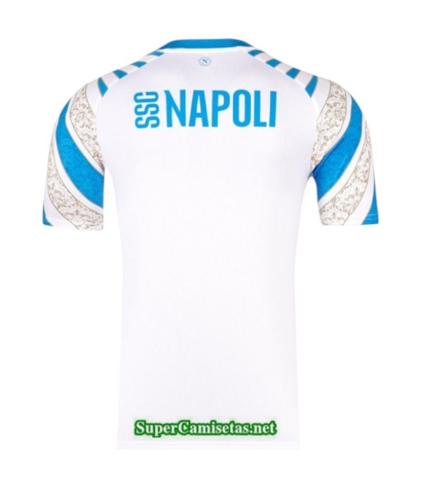 Tailandia Equipacion Camiseta Napoli Pre Match Blanco 2025 2026 S21287