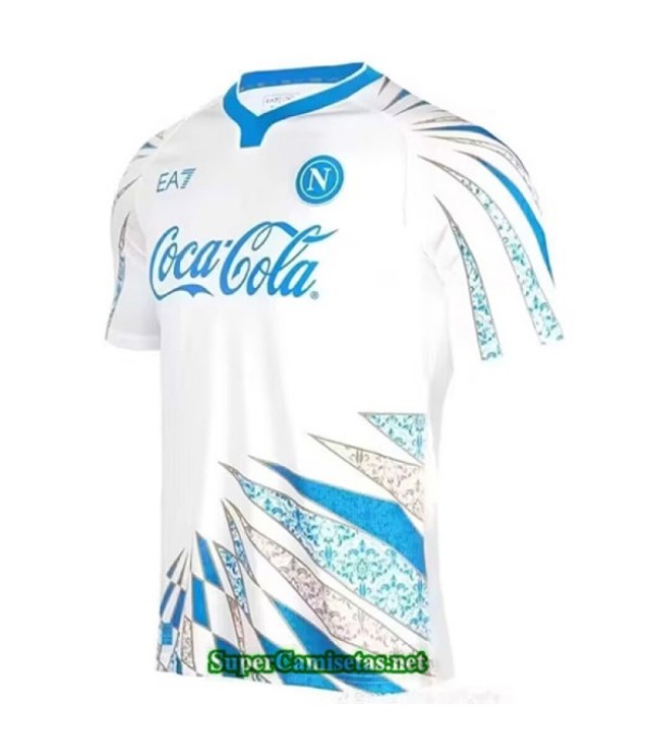 Tailandia Equipacion Camiseta Napoli Pre Match Blanco 2025 2026 S21287
