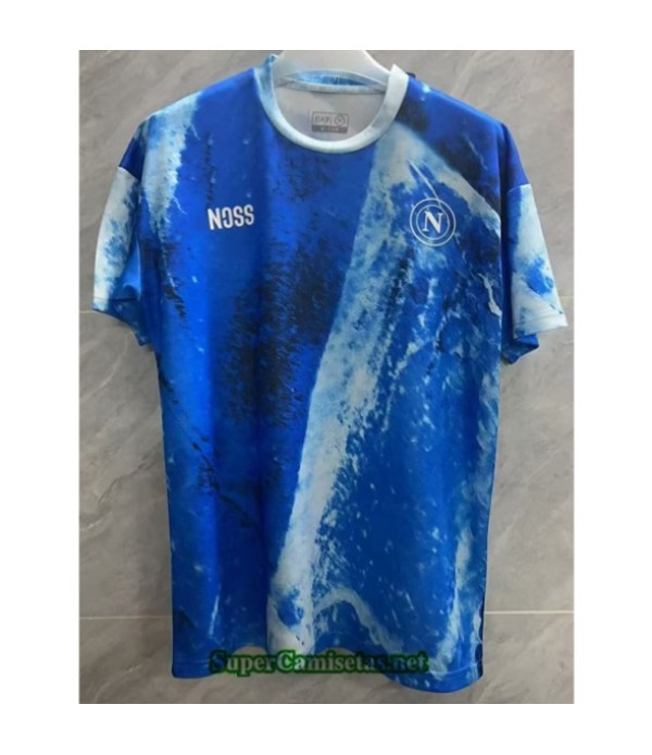 Tailandia Equipacion Camiseta Napoli Training Sky Azul 2025 2026 S21286