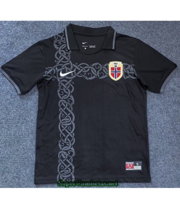 Tailandia Equipacion Camiseta Noruega Especial Negro 2025 2026 S20770