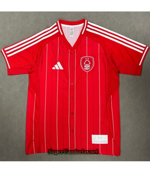 Tailandia Equipacion Camiseta Nottingham Forest Baseball 2025 2026 S21080