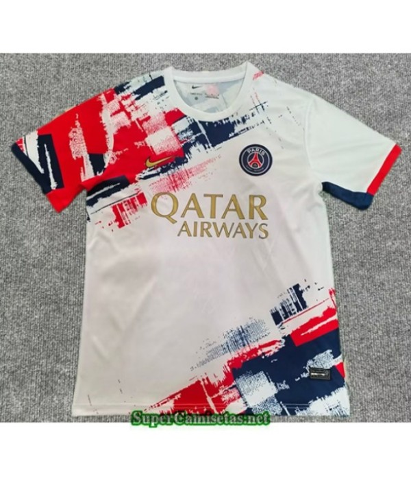 Tailandia Equipacion Camiseta Psg Especial Blanco 2025 2026 S20672
