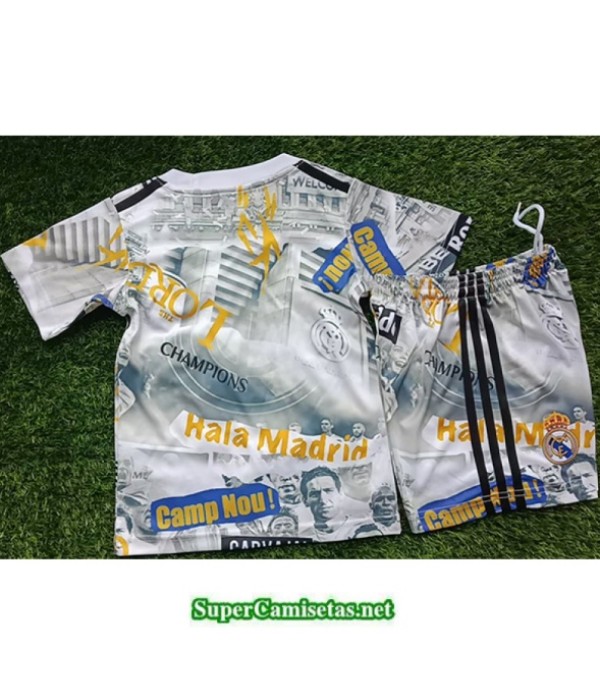 Tailandia Equipacion Camiseta Real Madrid Niño 2025 2026 S20608