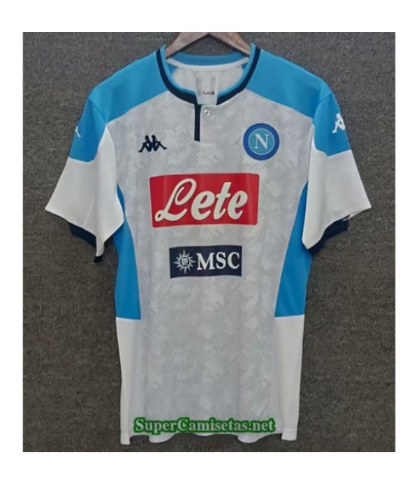 Tailandia Equipacion Camiseta Retro Napoli Blanco ...