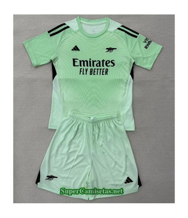 Tailandia Portero Equipacion Camiseta Arsenal Niñ...